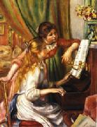 Auguste renoir Young Girls at the Piano oil painting picture wholesale